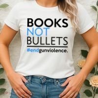 Books Not Bullets Women's T-Shirt thumb 2