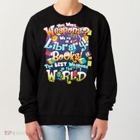 Books The Best Weapons In The  World Women's Sweatshirt thumb 0