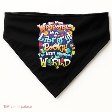 Books The Best Weapons In The  World USA-Made Doggie Bandana