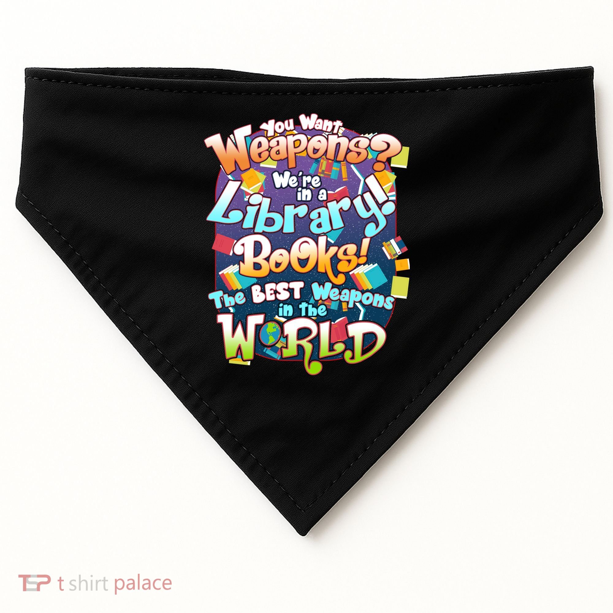 Books The Best Weapons In The  World USA-Made Doggie Bandana