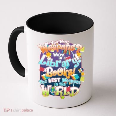 Books The Best Weapons In The  World Coffee Mug