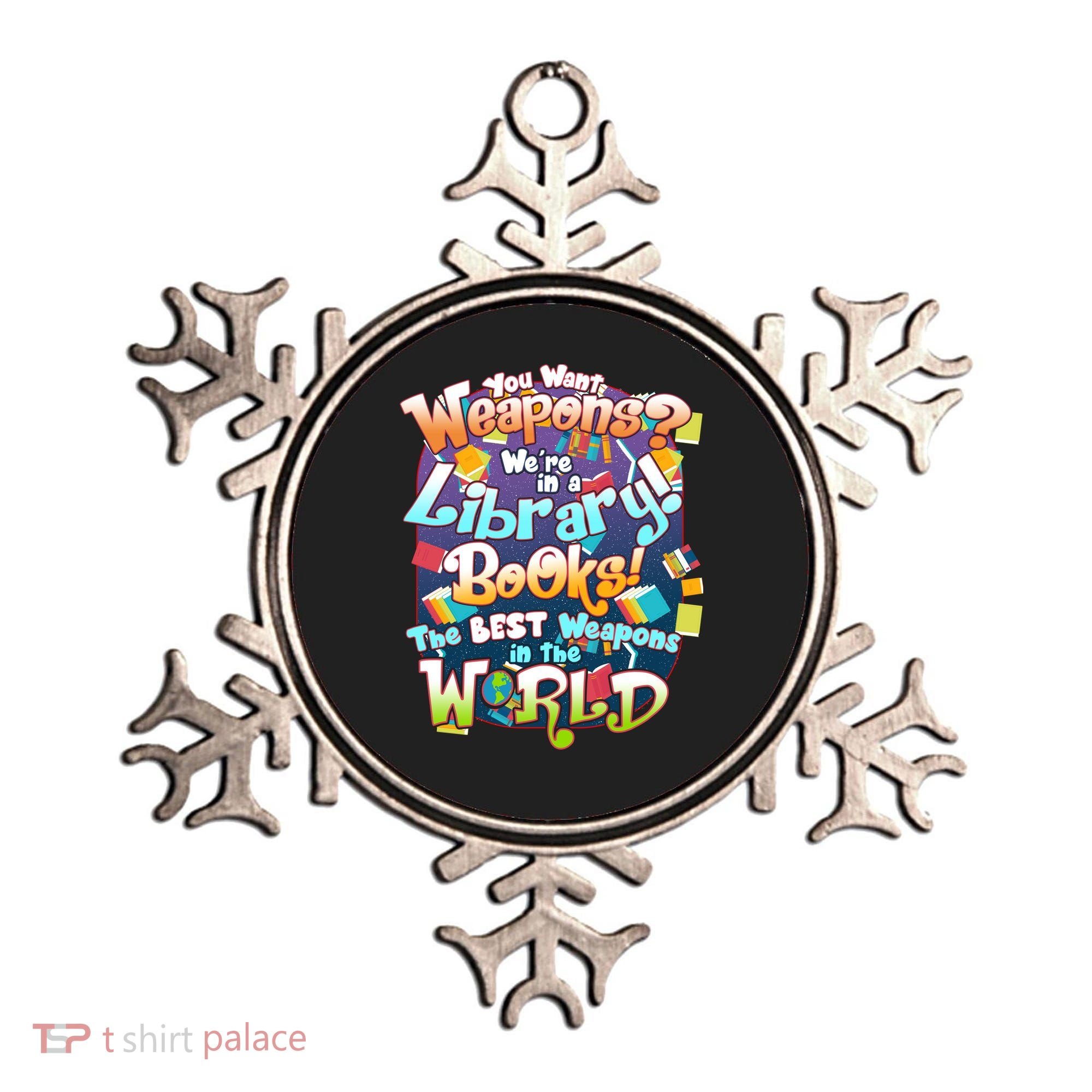 Books The Best Weapons In The  World Ornament