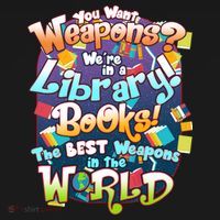 Books The Best Weapons In The  World Ornament thumb 1