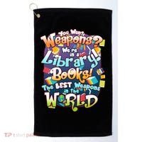 Books The Best Weapons In The  World Golf Towel thumb 0