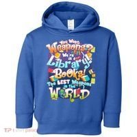 Books The Best Weapons In The  World Toddler Hoodie thumb 0