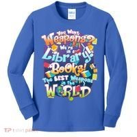Books The Best Weapons In The  World Kids Long Sleeve Shirt thumb 0