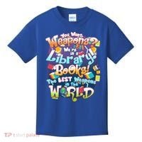 Books The Best Weapons In The  World Kids T-Shirt thumb 0