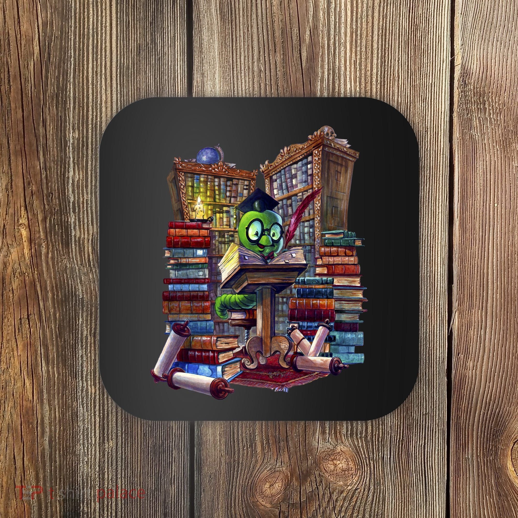 Bookworm Coaster