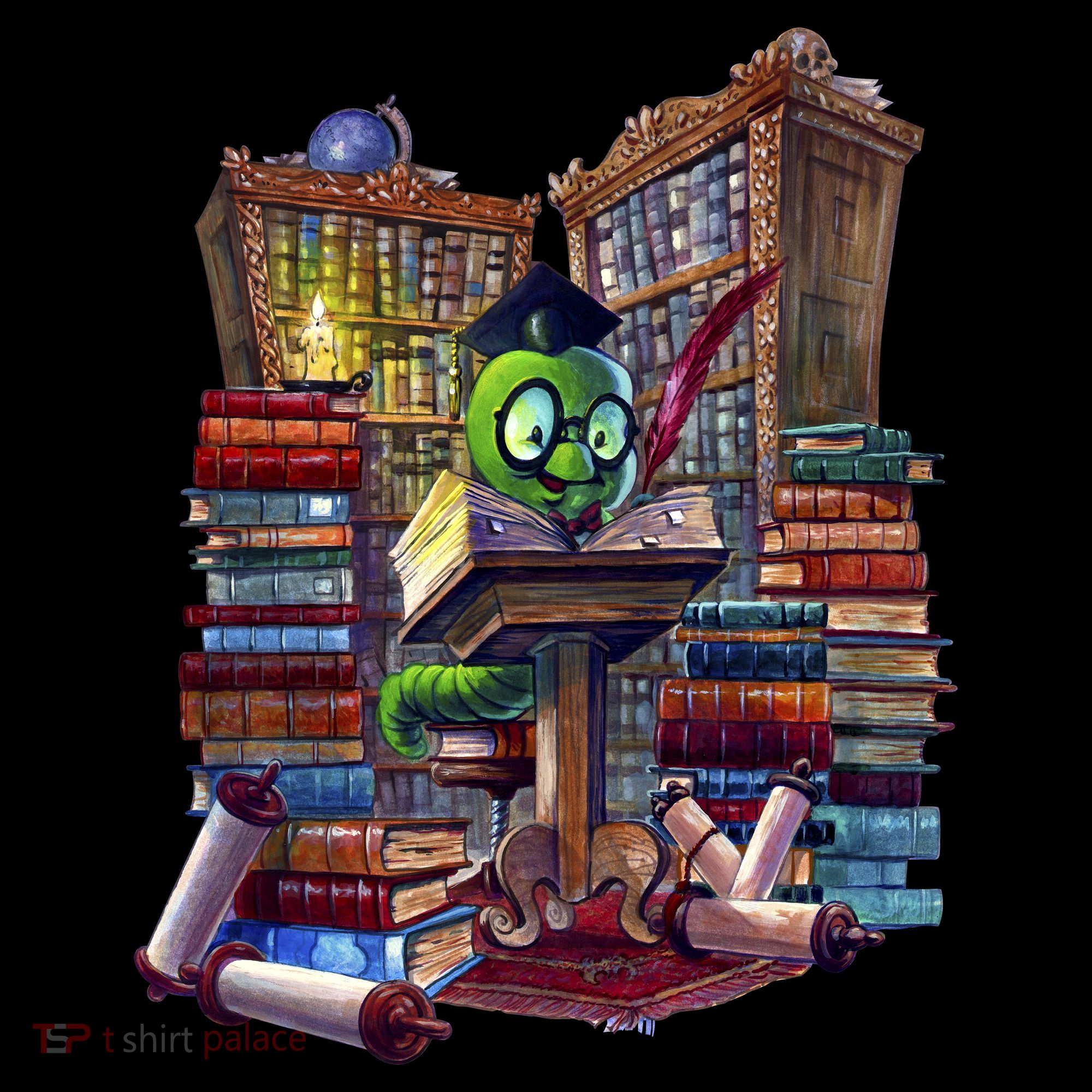 Bookworm Coaster