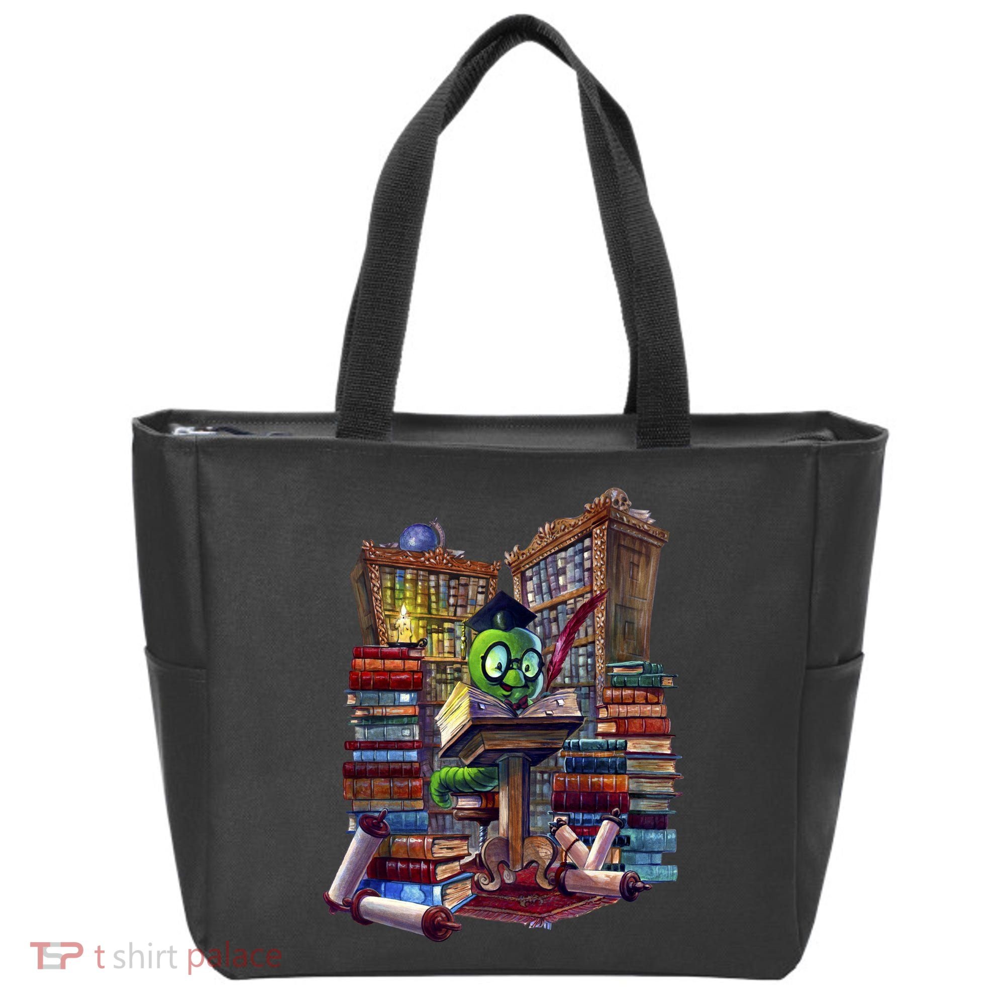 Bookworm Tote Bag