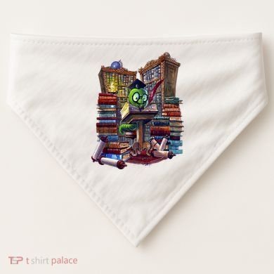 Bookworm USA-Made Doggie Bandana