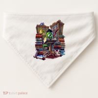 Bookworm USA-Made Doggie Bandana thumb 0