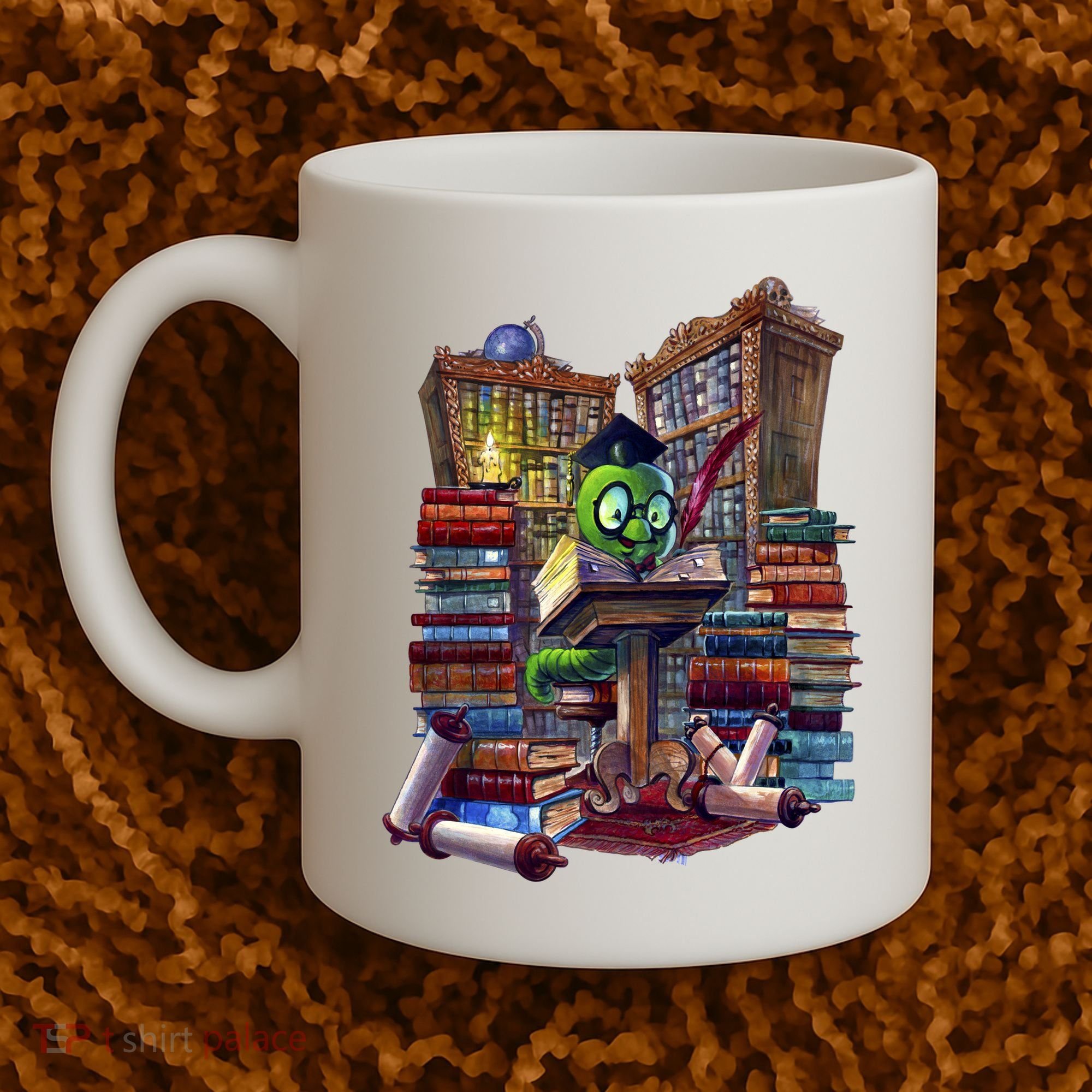 Bookworm Coffee Mug