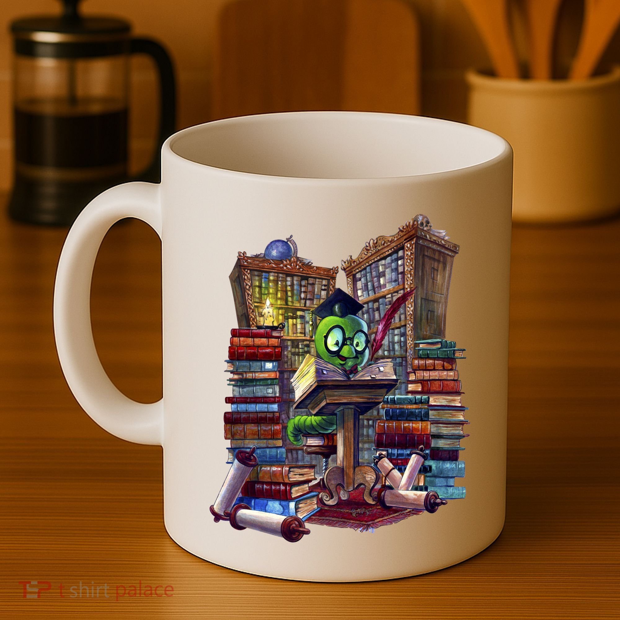 Bookworm Coffee Mug