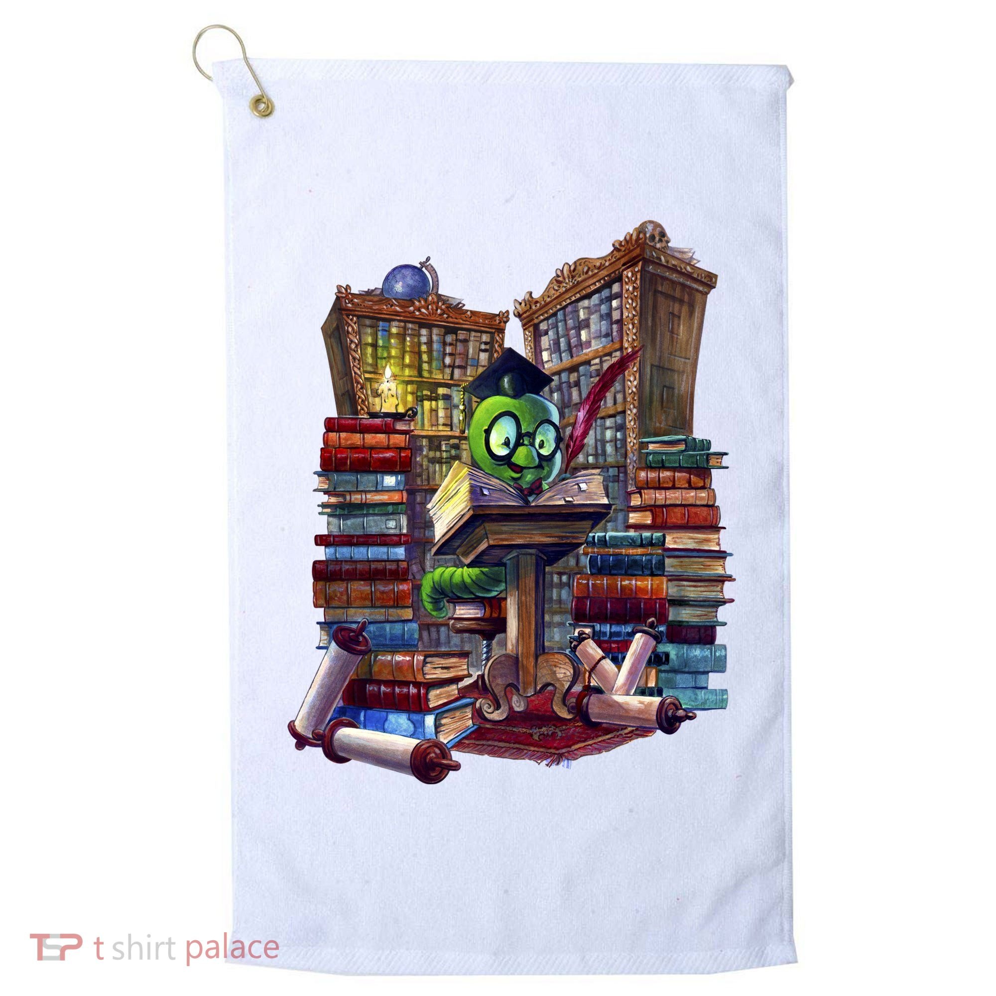 Bookworm Golf Towel
