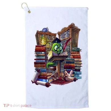 Bookworm Golf Towel