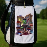 Bookworm Golf Towel thumb 2