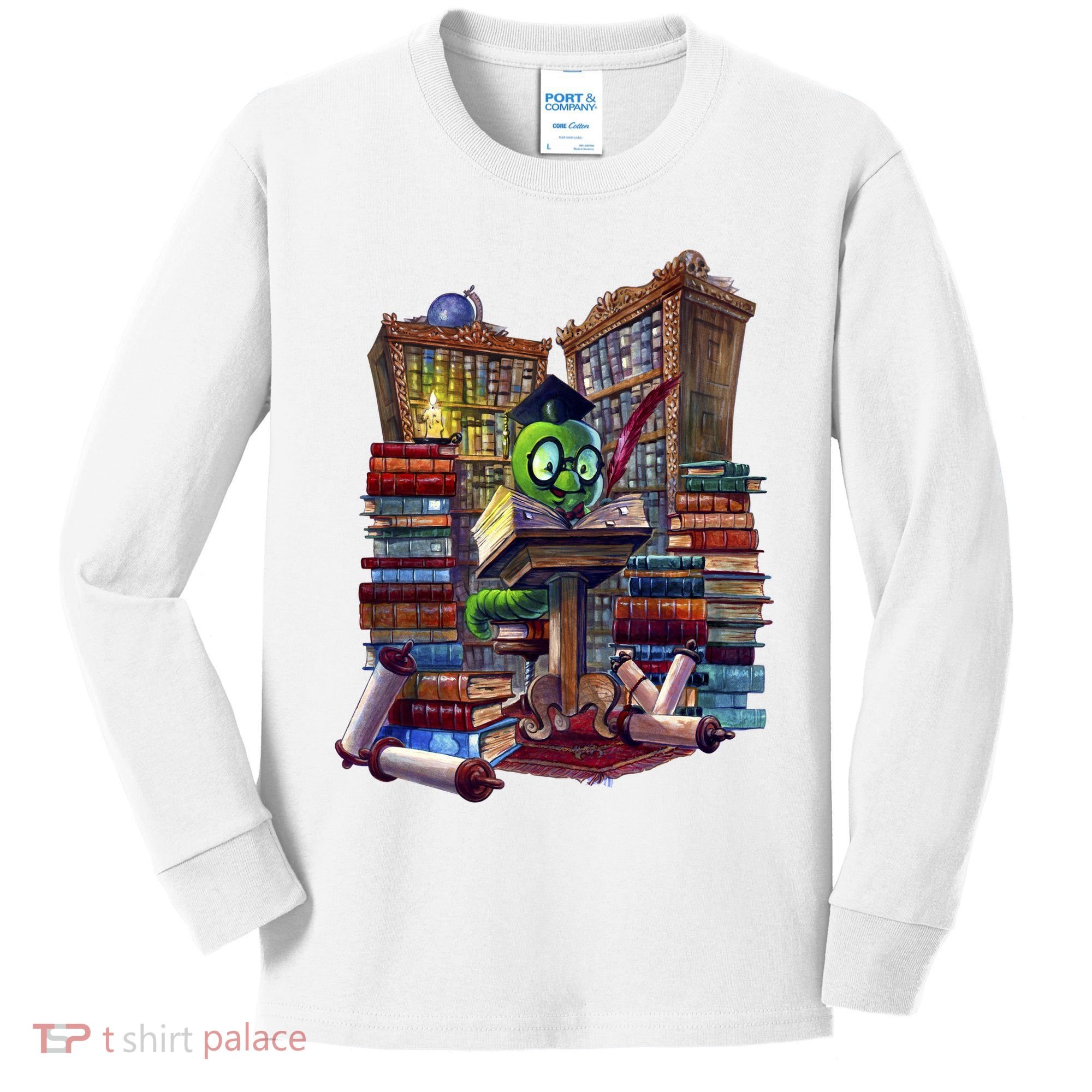 Bookworm Kids Long Sleeve Shirt