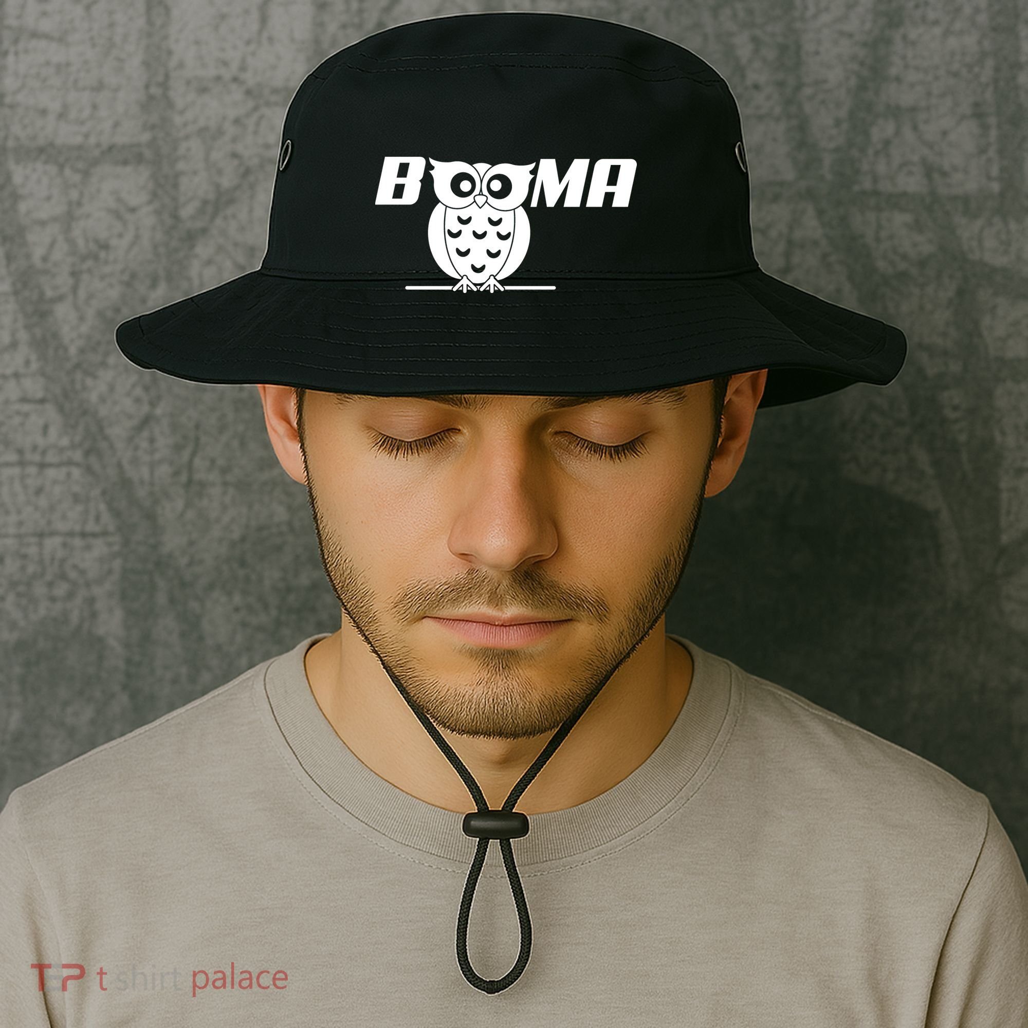 Booma Owl Bucket Hat