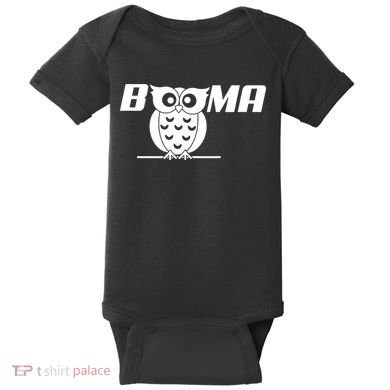 Booma Owl Baby Bodysuit