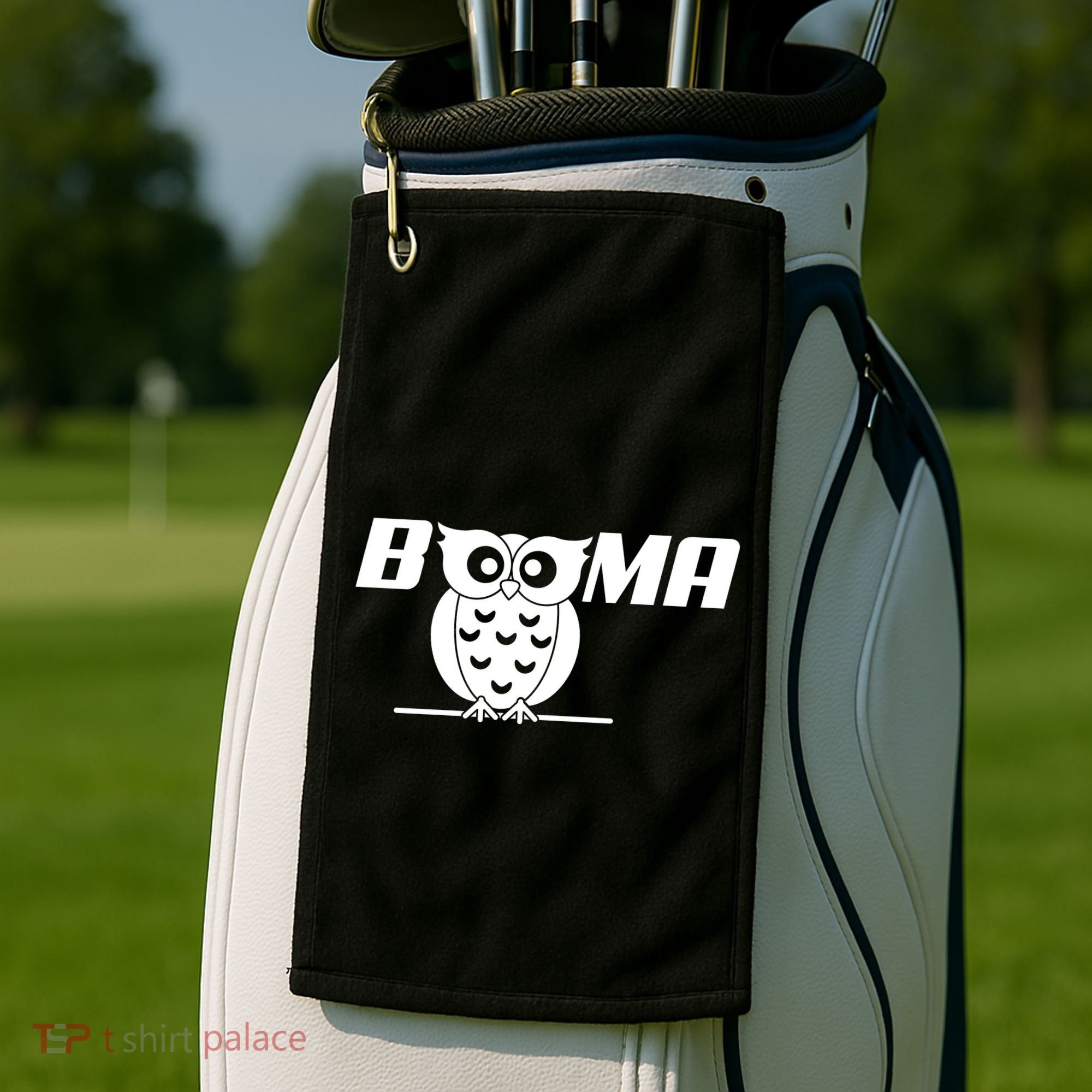 Booma Owl Golf Towel