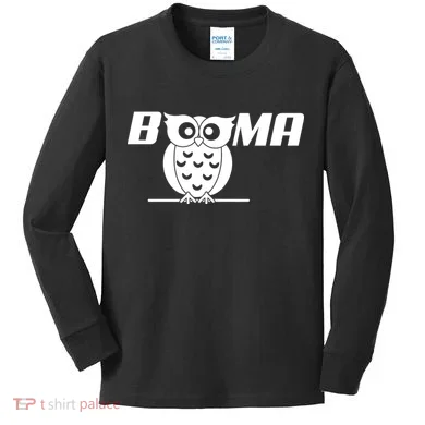 Booma Owl Kids Long Sleeve Shirt