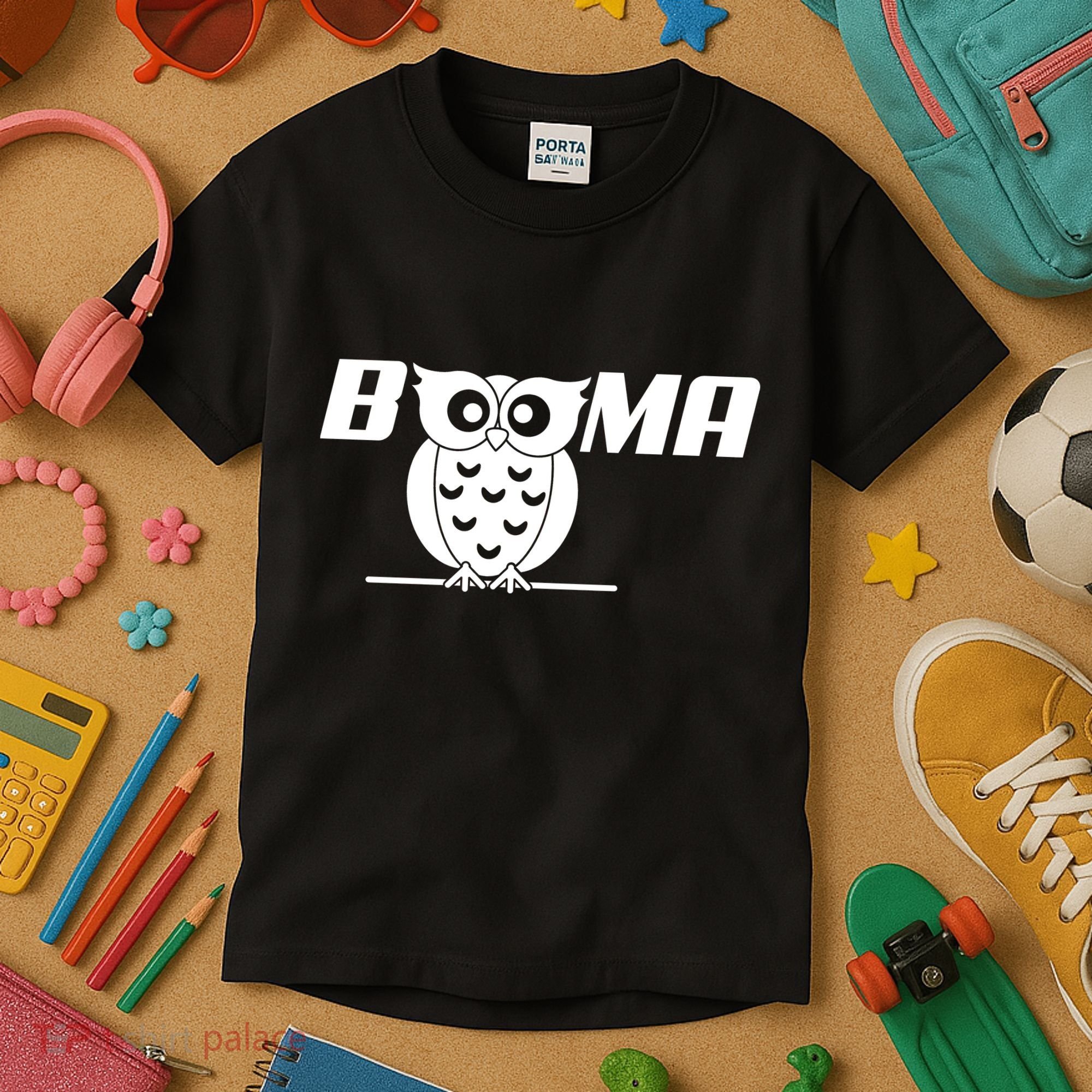 Booma Owl Kids T-Shirt