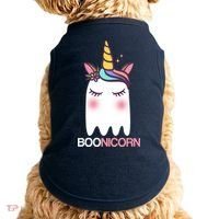 Boonicorn Halloween Unicorn Ghost Doggie Tank thumb 0