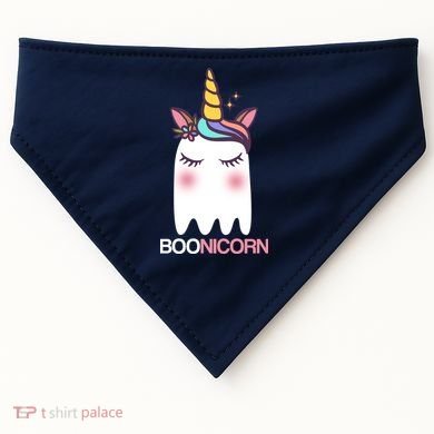 Boonicorn Halloween Unicorn Ghost USA-Made Doggie Bandana