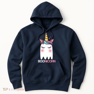 Boonicorn Halloween Unicorn Ghost Hoodie