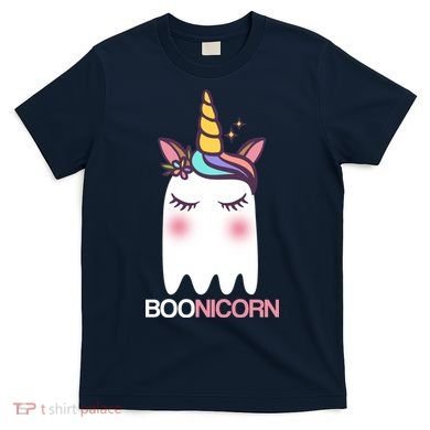 Boonicorn Halloween Unicorn Ghost T-Shirt