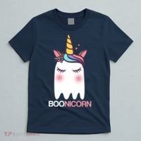 Boonicorn Halloween Unicorn Ghost T-Shirt thumb 5