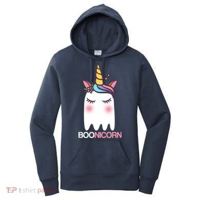 Boonicorn Halloween Unicorn Ghost Women's Hoodie