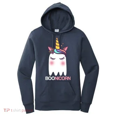 Boonicorn Halloween Unicorn Ghost Women's Hoodie