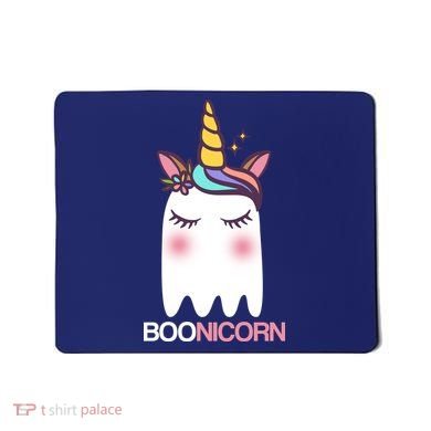 Boonicorn Halloween Unicorn Ghost Mousepad