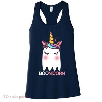 Boonicorn Halloween Unicorn Ghost Women's Tank Top