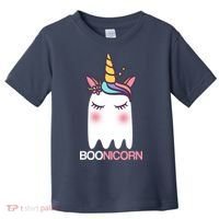 Boonicorn Halloween Unicorn Ghost Toddler T-Shirt thumb 0