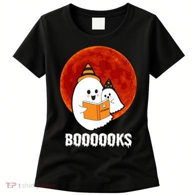 Boooooks Funny Cute Halloween Book Women's T-Shirt