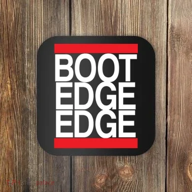 Boot Edge Edge Pete Buttigieg Coaster