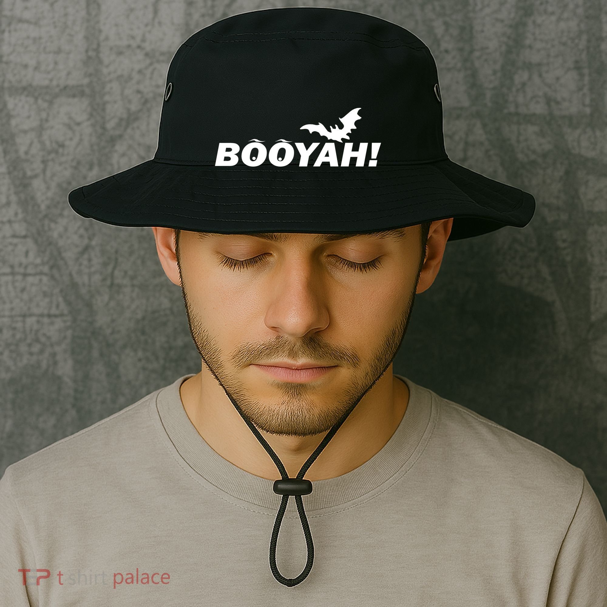 BOOYAH! Bat Halloween Bucket Hat