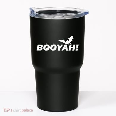 BOOYAH! Bat Halloween Tumbler