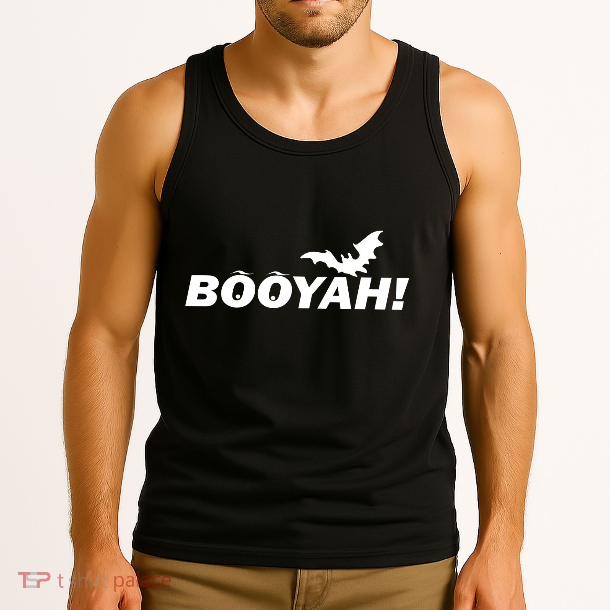 BOOYAH! Bat Halloween Tank Top