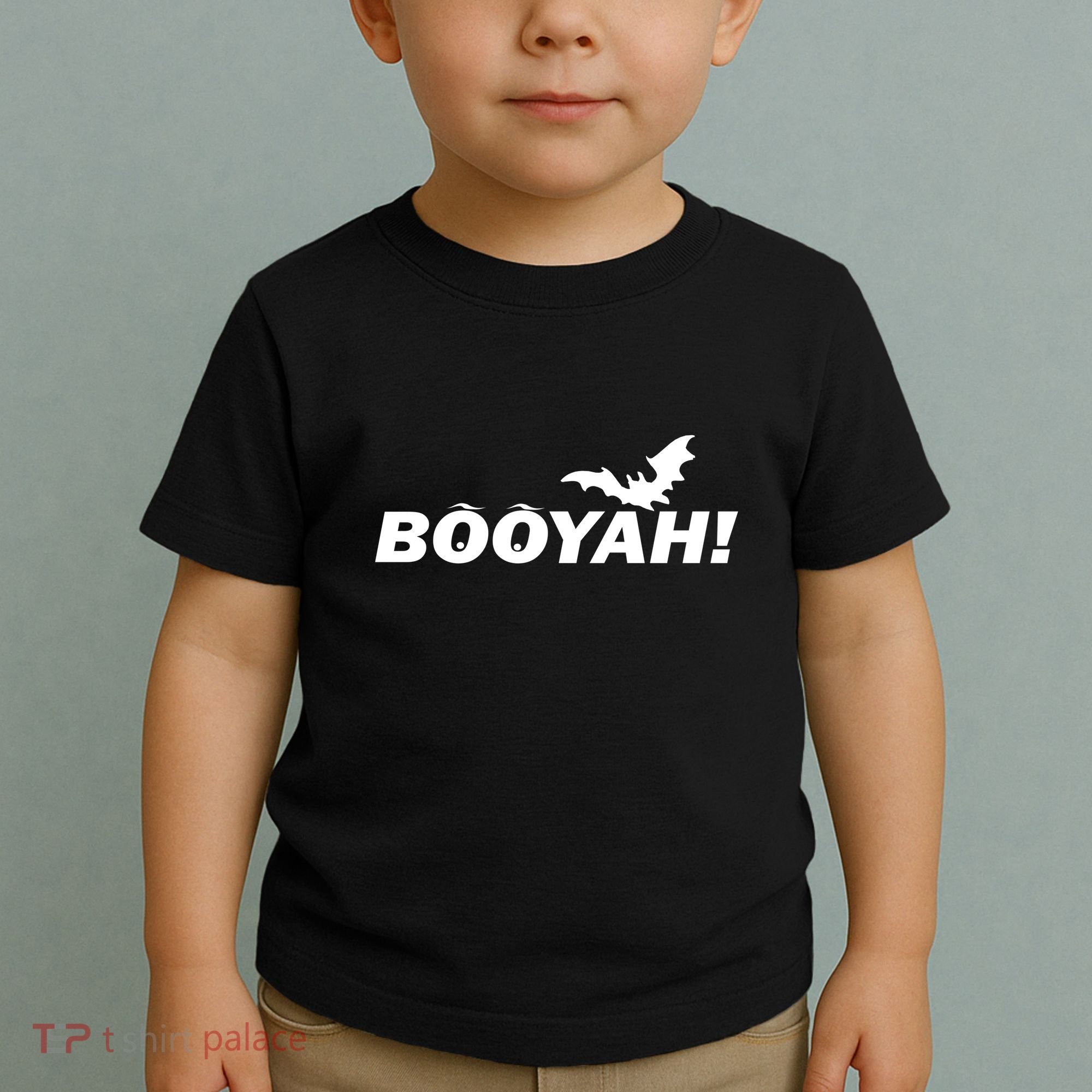BOOYAH! Bat Halloween Toddler T-Shirt