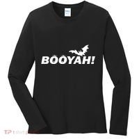 BOOYAH! Bat Halloween Women's Long Sleeve Shirt thumb 0