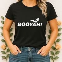 BOOYAH! Bat Halloween Women's T-Shirt thumb 2