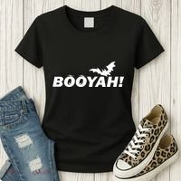 BOOYAH! Bat Halloween Women's T-Shirt thumb 3