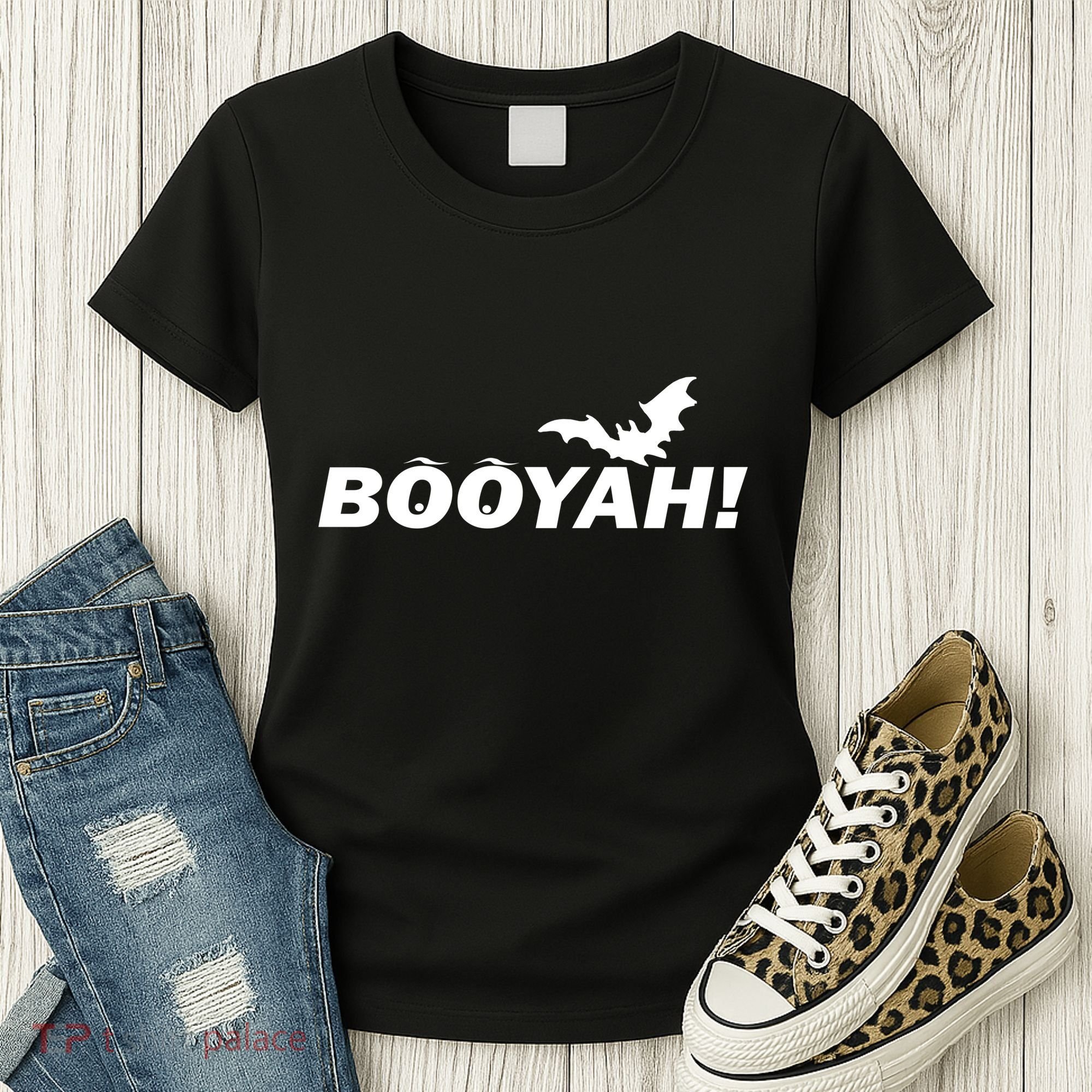 BOOYAH! Bat Halloween Women's T-Shirt