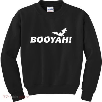 BOOYAH! Bat Halloween Kids Sweatshirt
