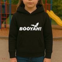 BOOYAH! Bat Halloween Kids Hoodie thumb 3