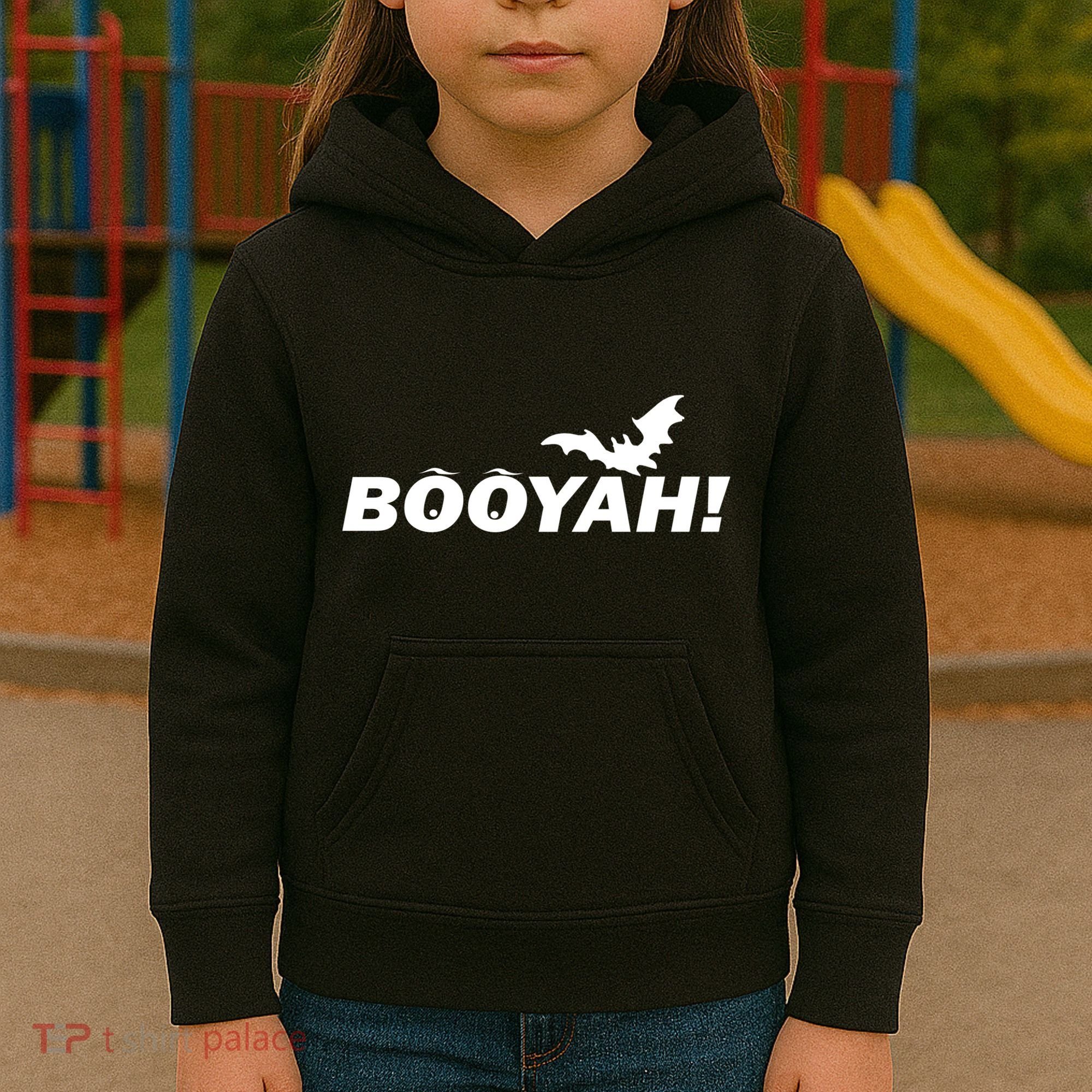BOOYAH! Bat Halloween Kids Hoodie